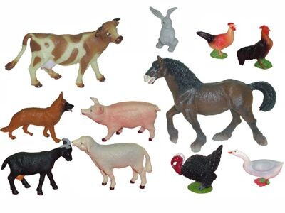 Домашние животные (набор фигурок 11шт.)