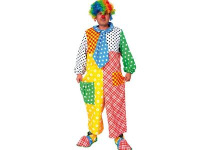 Клоун Клёпа, карнавальный костюм, размер 52-54