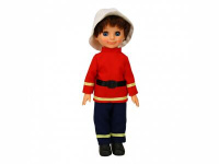 Кукла Мальчик в костюме Пожарного, 30 см