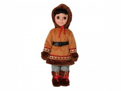 Кукла Мальчик в костюме народов Севера, 30 см
