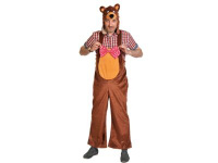 Медведь бурый, карнавальный костюм, р.M-L