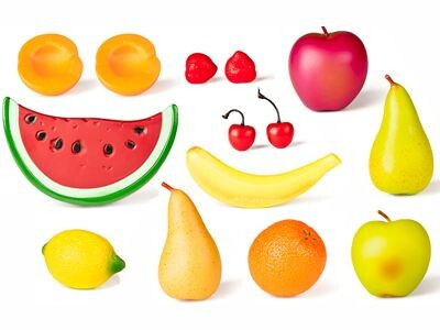 Набор фруктов и ягод, 15 предметов
