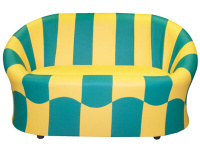 «Ромашка» диван (желто-зеленый)