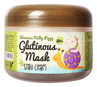 Elizavecca Крем-маска ночная с муцином улитки Milky Piggy Glutinous Mask 80% Snail Cream 100мл