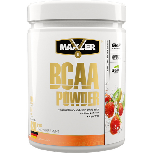 Аминокислотный комплекс Maxler BCAA Powder, клубника-киви, 420 гр.