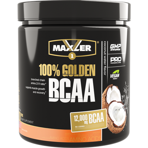 BCAA Maxler 100% Golden, кокос, 210 гр.
