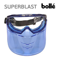 Очки-маска защитные Bolle SUPERBLAST с щитком (ударопрочные) SUPBLAPSI