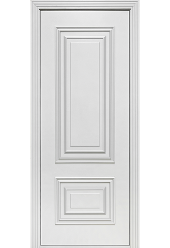 Дверь межкомнатная Турин, эмаль белая,