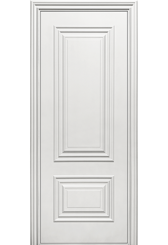 Дверь межкомнатная Симпл-7, эмаль белая,