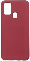 Накладка силикон для Samsung Galaxy M31 (M315) Бордовый