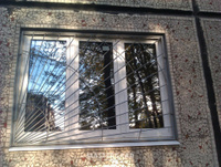 Демонтаж решеток на окнах