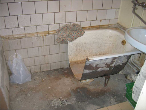 Демонтаж ванной