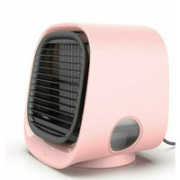 Портативный кондиционер Air Cooler 3 в 1, очиститель и увлажнитель воздуха, 3 режима охлаждения, функция ночника с LED п