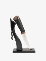 Нож "Пустельга - Великоросс" (сталь 95x18, кожа/текст.)