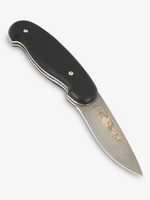 Складной нож «Лефортовский» (сталь X12МФ, стаб. железное дерево)