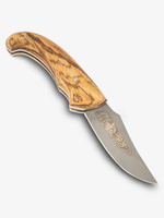 Складной нож «Фартовый» (сталь Х12МФ, стаб. карельская берёза)