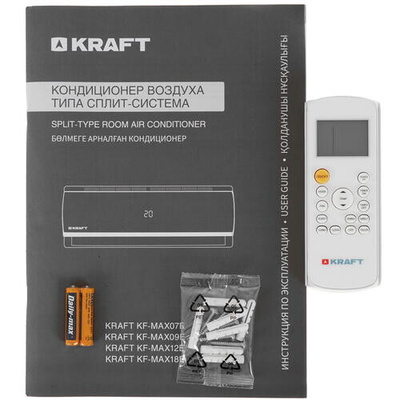 Инструкция для Kraft KF-CSN-20GW/B 7000 BTU Cool