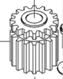 Солнечная шестерня XKAQ-00289
