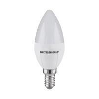 Лампа светодиодная Elektrostandard Е14 3300К 6 Вт 520 Лм 170-240 В свеча матовая
