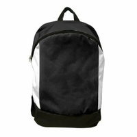 Рюкзак текстильный 46х30х10 см, вертикальный карман, цвет черно-белый 9587002 NAZAMOK