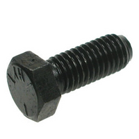 Болт шестигранная головка дюймовый UNC 1/4"х 3/4"DIN 933, оксид. (10.9)