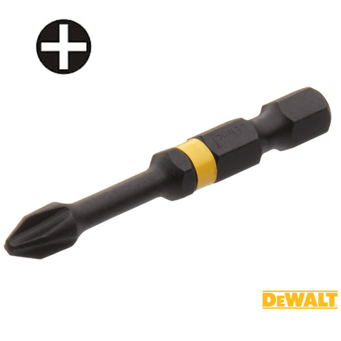 Насадка 1/4" PH1х 50мм "DEWALT" Torsion ударная