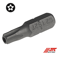 Насадка 1/4" TORX-S-H 10х 25мм пятилучевая c отверстием "WITTE"