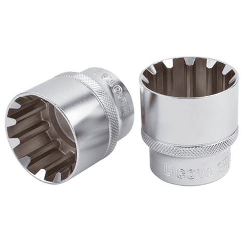 Головка 12 гранная Spline CrV 1/2" 13 мм