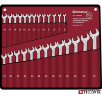 Набор ключей комбинированных Cr-V "THORVIK" 6-32мм 26 предм. в чехле