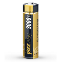 Аккумулятор Li-ION 18650 "JAZZway" 3000 mAh, 3.7V с защитой