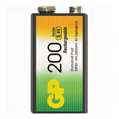 Аккумулятор 9v "VARTA" 200 mAh