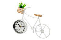 Часы велосипед с суккулентом Ангстрем