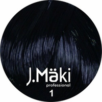J.Maki Стойкий краситель для волос 1 Черный 60 мл оригинал