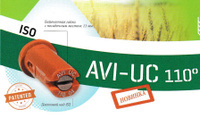 Плоскофакельный инжекторный распылитель вырабатываемый ультро-крупные капли AVI-UC 110.