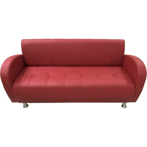 Четырехместный диван Мягкий Офис красный