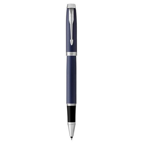 Ручка роллер Parker IM Core T321 (CW1931661) Matte Blue CT F чернила черн. подар.кор.