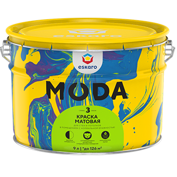 Краска "Eskaro MODA 3" 2,7л