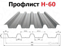 Профнастил Н60